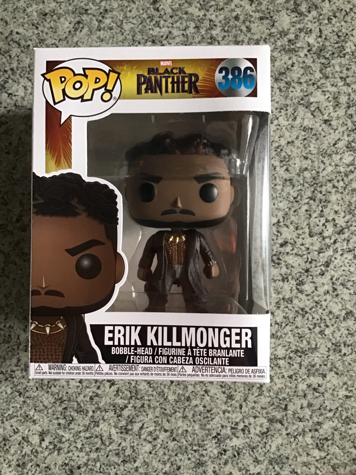 POP! Bobble Marvel: Black Panther: Killmonger 2  