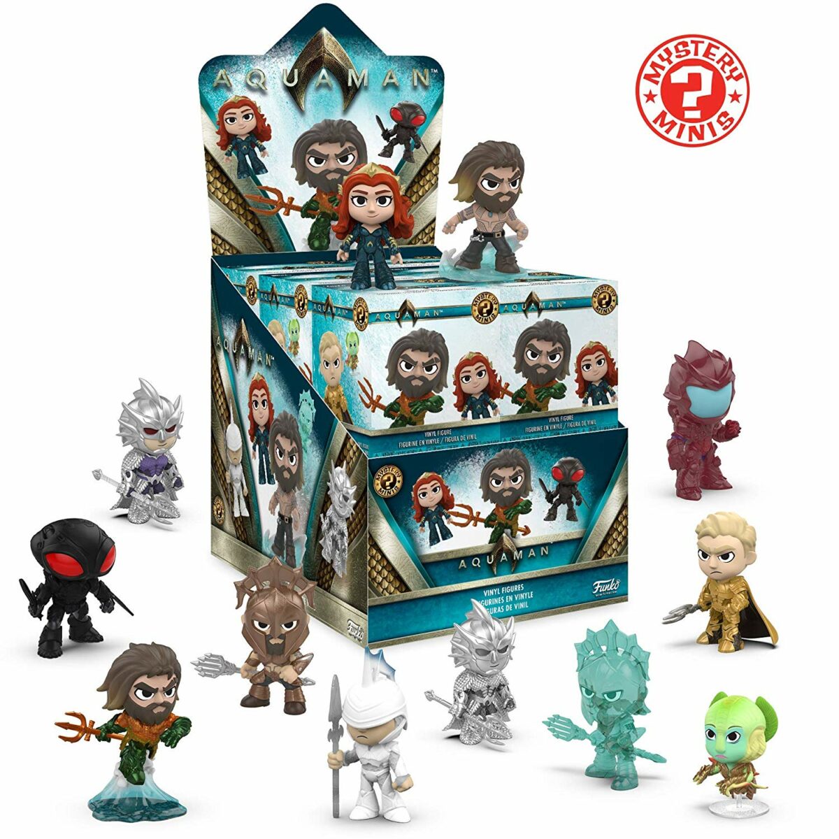 Mystery Mini Blind Box: Aquaman: PDQ CDU 12  